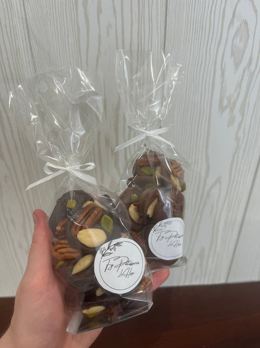 Mendiants chocolat noir