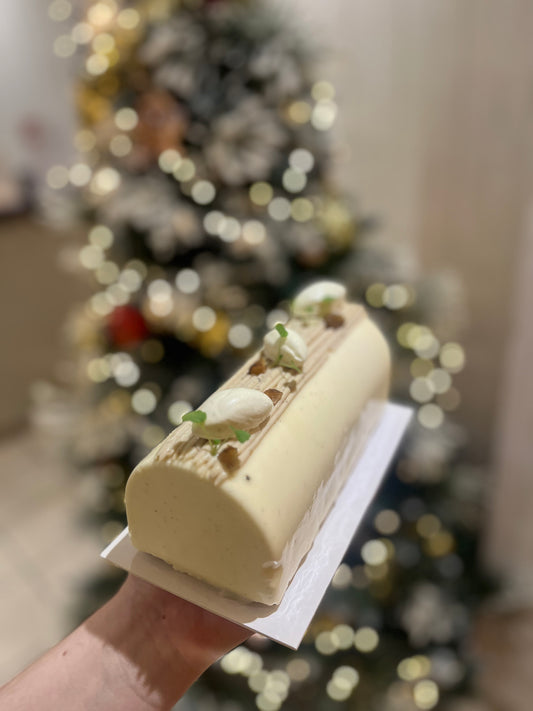 Bûche Marron vanille et rhum