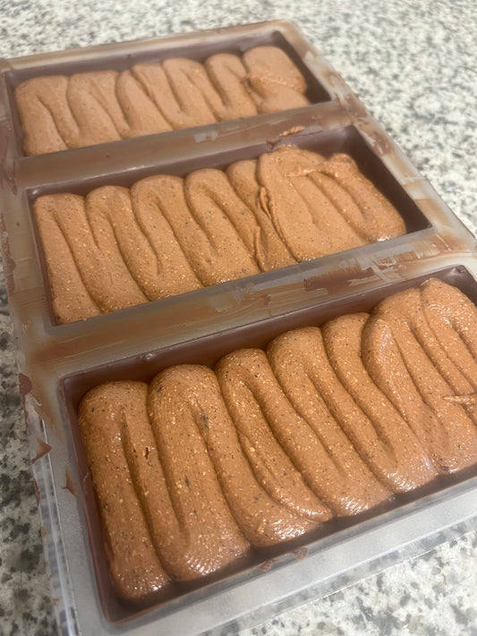 Tablette garnis gianduja noisette