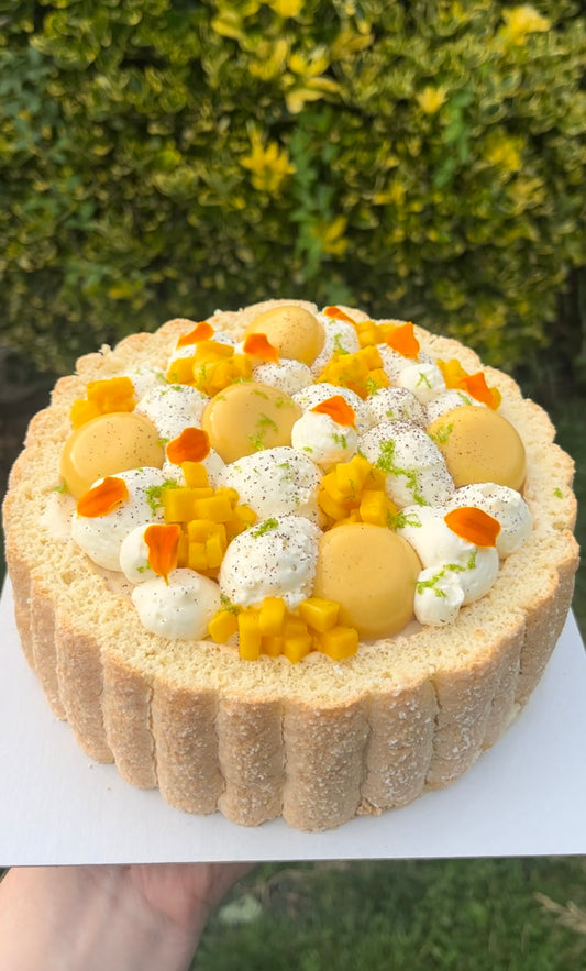 Charlotte vanille exotique