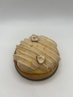 Tarte citron noisette