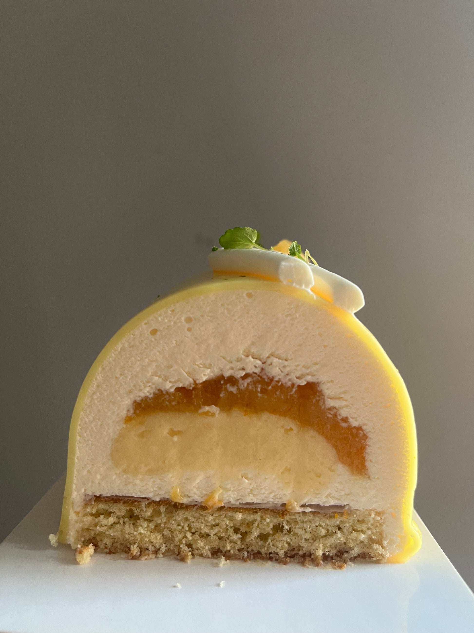 Buche agrumes et verveine