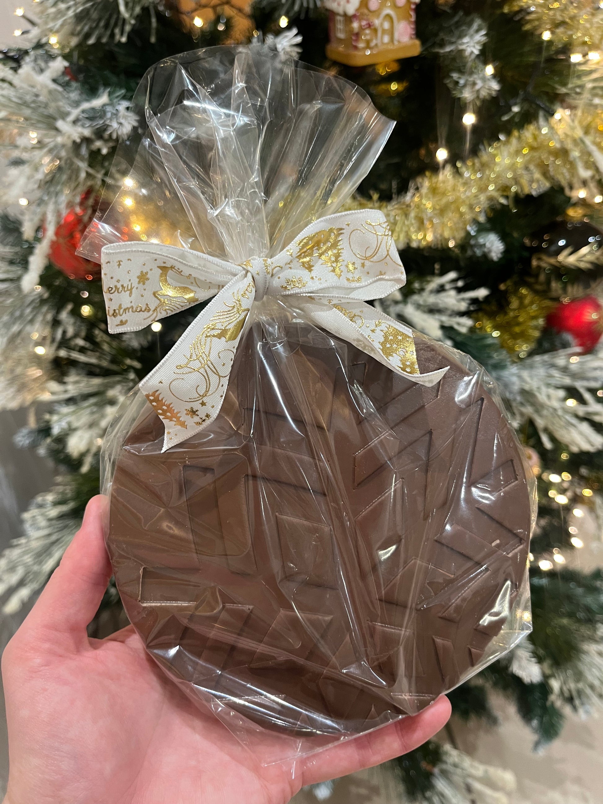 Tablette flocon Chocolat au lait pécan amandes