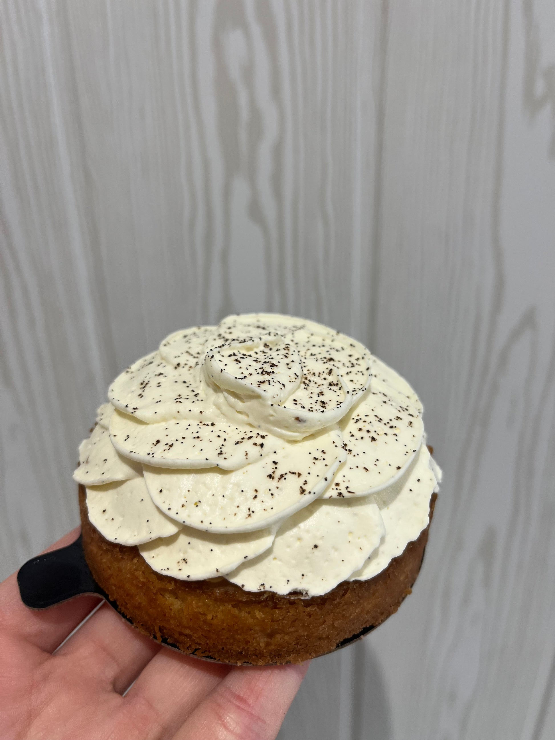 Tarte banane noisette vanille