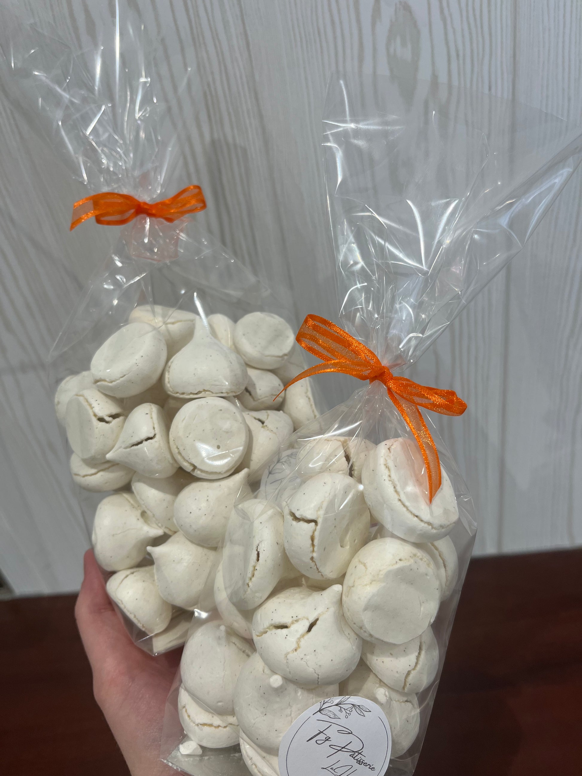 Meringues à la vanille