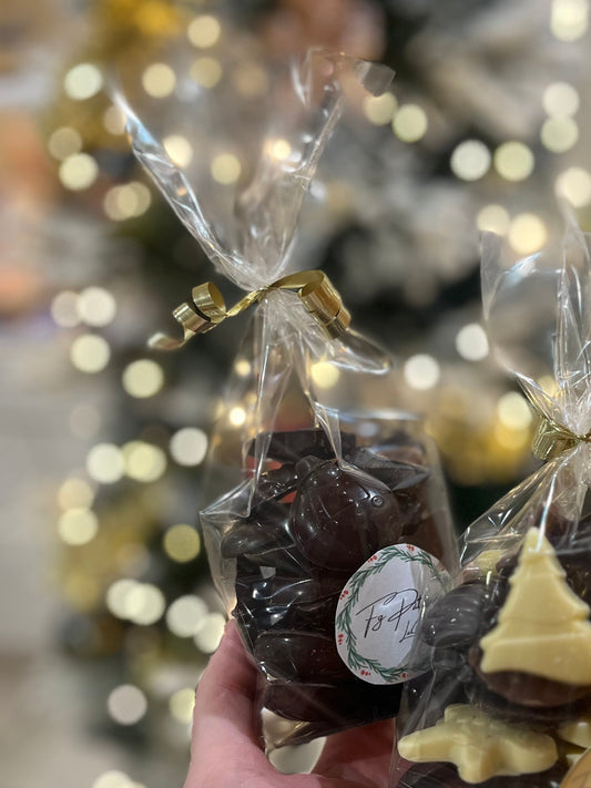 Fritures Noël chocolat noir