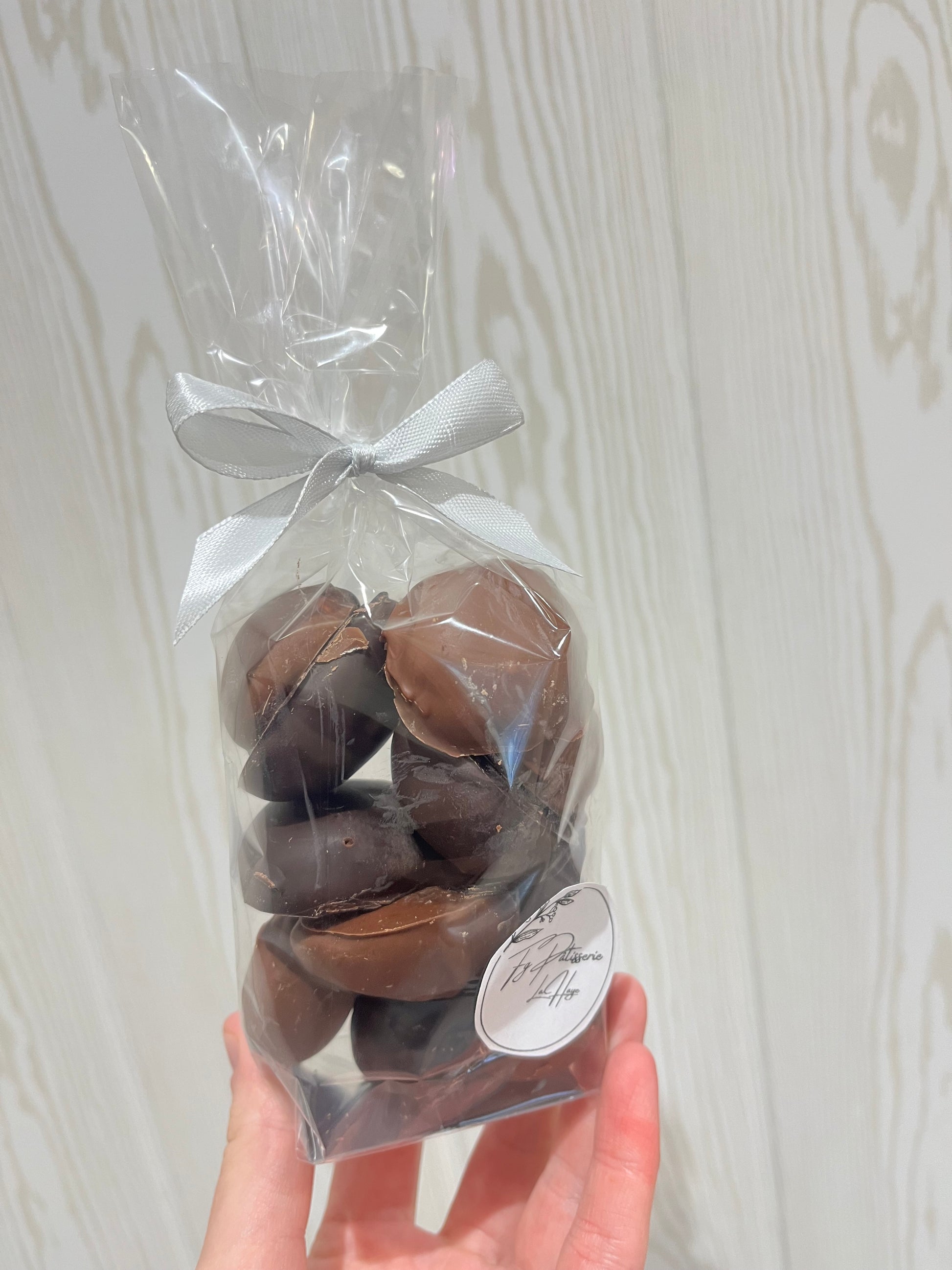 Guimauves enrobées chocolat lait et chocolat noir